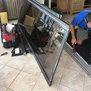 sliding glass door frame repair Apopka