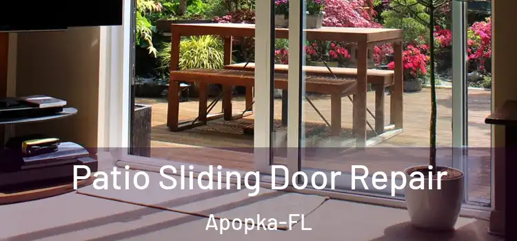 Patio Sliding Door Repair Apopka-FL